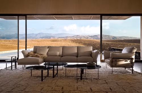 Bộ ghế BellaSofa BL013 màu be hợp với gia chủ mệnh Kim.
