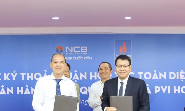 PVI và ngân hàng thương mại cổ phần quốc dân ký kết thỏa thuận hợp tác toàn diện