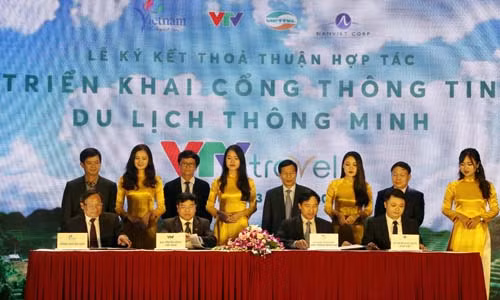Tổng cục Du lịch, VTV và Viettel bắt tay phát triển du lịch thông minh