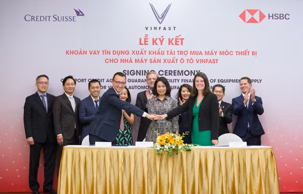 Vinfast được bảo lãnh khoản vay 950 triệu USD nhập khẩu thiết bị 