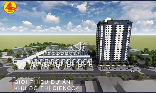 Khu đô thị Cienco4 tại 61 Nguyễn Trường Tộ, TP.Vinh, Nghệ An
