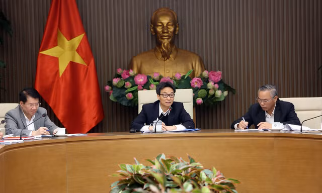 Phó Thủ tướng Vũ Đức Đam: Bản đồ số về an toàn thực phẩm giúp người dân có cái nhìn trực quan về tình hình ATTP ở nơi mình đang sống. Ảnh: VGP