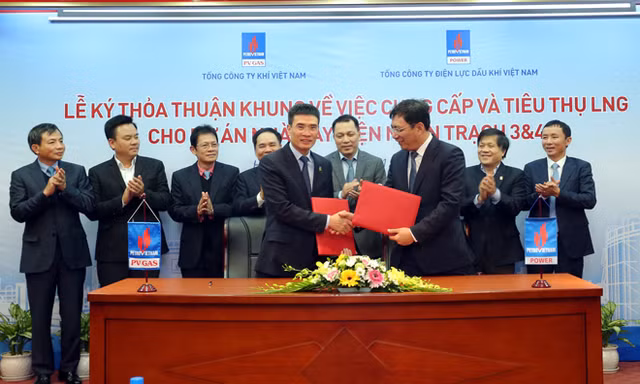 Thỏa thuận cung cấp và tiêu thụ LNG cho Nhà máy điện Nhơn Trạch 3&4
