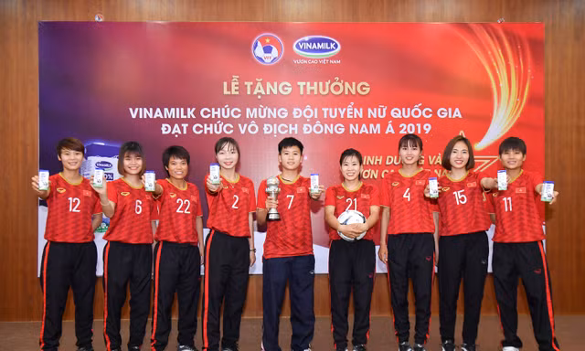 Bật mí dinh dưỡng vàng cùng tuyển bóng đá nữ giành cúp vô địch Đông Nam Á 2019