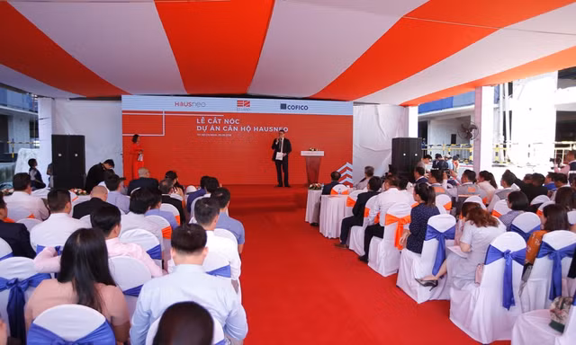 Dự án Hausneo cất nóc vượt tiến độ