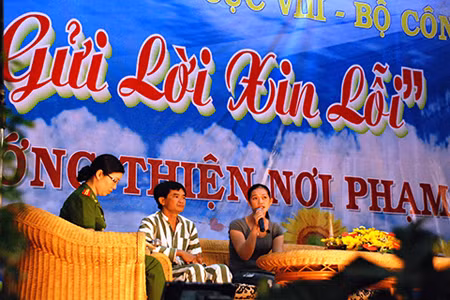 Lần đầu tiên trại giam Thủ Đức tổ chức phát động phong trào cho phạm nhân viết thư “gửi lời xin lỗi” và đã tạo ra được những hiệu quả nhân văn, đầy tình người