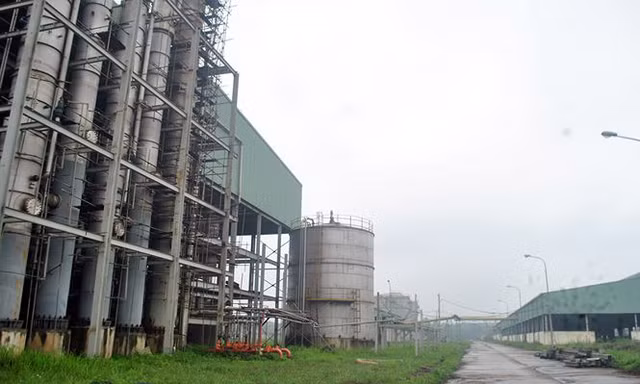 Dự án Ethanol khởi công rồi "đắp chiếu". Ảnh: Minh Đức