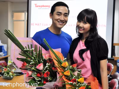 Giao lưu với Hứa Vĩ Văn và Phan Minh Huyền