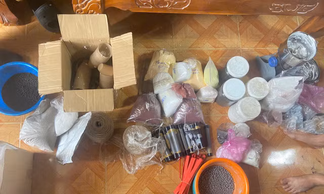 Triệt phá đường dây buôn bán hoá chất, tiền chất thuốc nổ số lượng lớn
