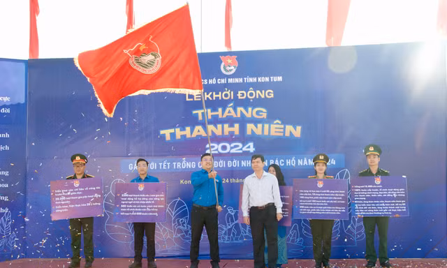 Tuổi trẻ Kon Tum xác lập nhiều chỉ tiêu trong Tháng Thanh niên