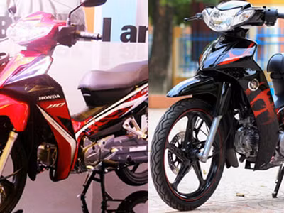 Đọ dáng Yamaha Sirius và Honda Blade 110
