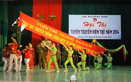Liên hoan tuyên truyền viên trẻ 
