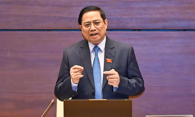 Thủ tướng Phạm Minh Chính - Ảnh: VGP/Nhật Bắc