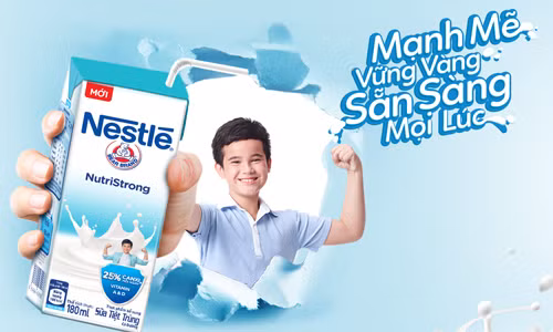 NESTLÉ ra mắt sữa tiệt trùng mới đảm bảo 25% nhu cầu Canxi mỗi ngày