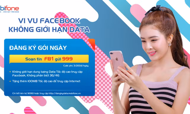 'Nữ hoàng livestream' Khởi My trở lại và rất lợi hại với gói 4G của MobiFone