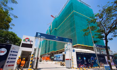 Cả 3 tòa Metro, Centro và Novo đang được đồng loạt thi công
