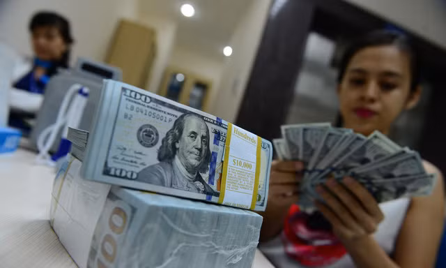 Giá vàng miếng chững, USD tự do lại vọt lên