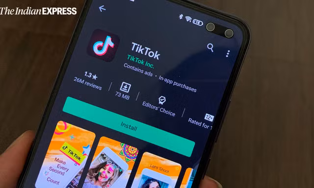 Ấn Độ tuyên bố sẽ cấm TikTokẢnh: Indian Express