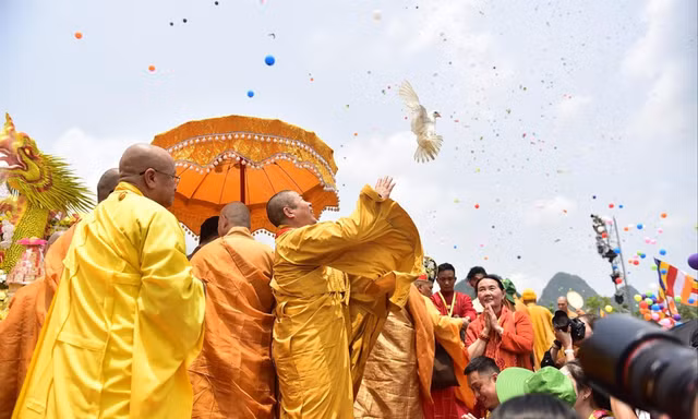 Những vị khách đặc biệt ở Đại lễ Vesak