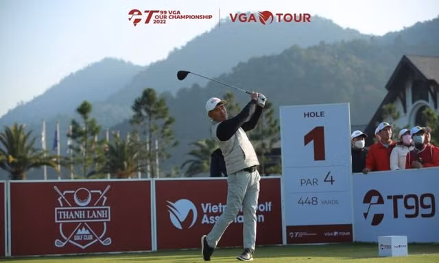 Doãn Văn Định dẫn đầu ngày thi đấu đầu tiên của VGA Tour Championship 2022