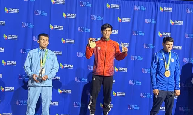 Nguyễn Trần Duy Nhất giành HCV thứ 2 cho Việt Nam ở World Games 