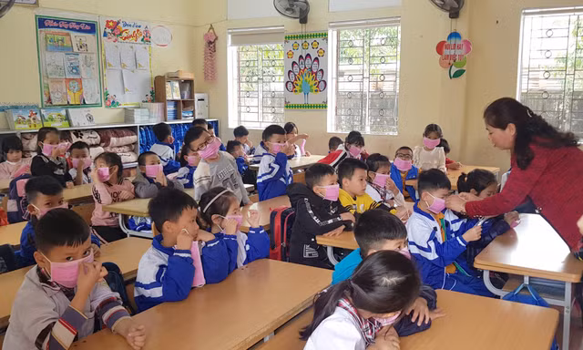 Nghệ An phân học 2 ca theo từng khối lớp để giãn cách học sinh