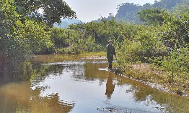 Vị trí xảy ra vụ đuối nước thương tâm