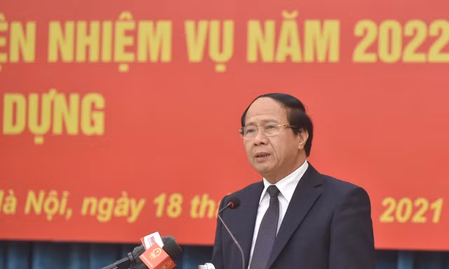 Phó Thủ tướng Lê Văn Thành phát biểu tại Hội nghị.