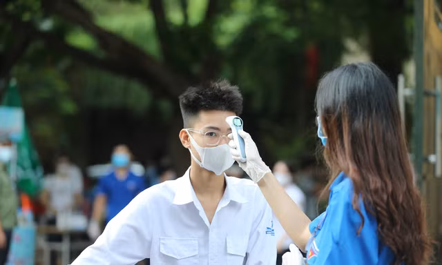 Thời gian thi đợt 2 dựa trên tình hình dịch COVID-19