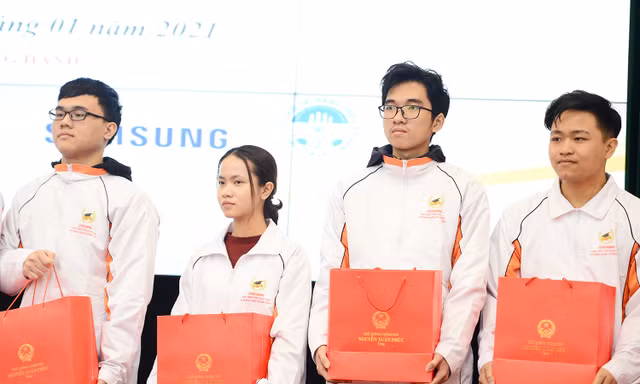 Những gương mặt Vàng tại các kỳ thi Olympic quốc tế 2020