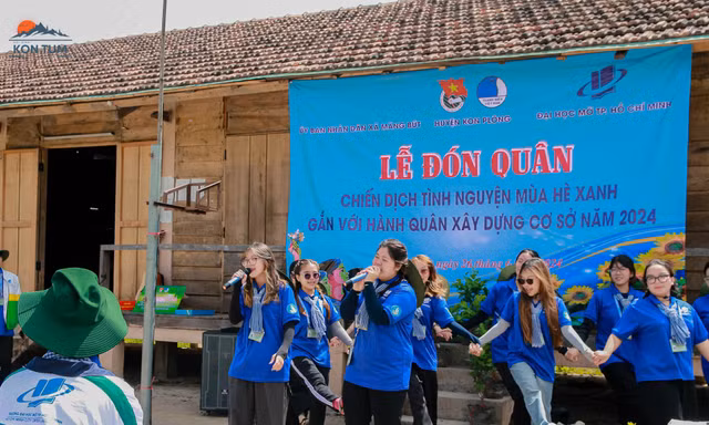 Chiến sĩ Mùa Hè Xanh OU: Kon Tum, khó khăn chẳng màng, cống hiến tuổi trẻ