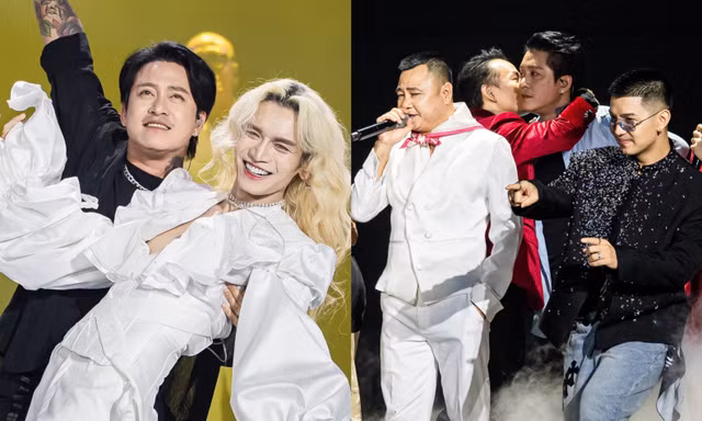 "Anh tài" BB Trần, Tăng Phúc, Cường Seven hội ngộ tại liveshow Tuấn Hưng