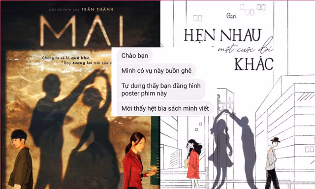Thiết kế poster phim chiếu Tết của Trấn Thành bị một nhà văn tố "đạo" bìa sách