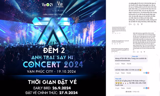Anh Trai "Say Hi" tung thông tin concert lần 2, nhiều khán giả đòi "thoát fan"