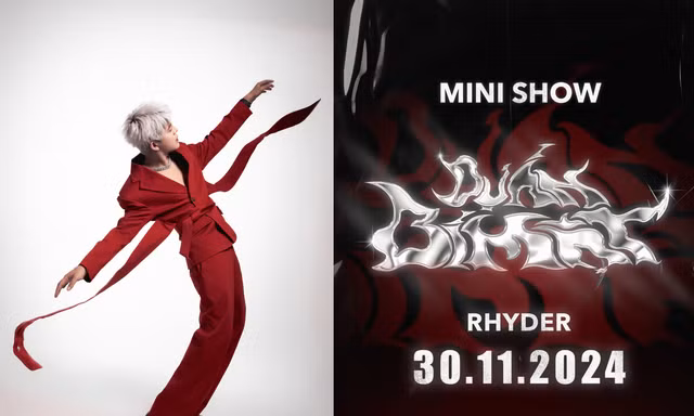 RHYDER ra mắt mini show đầu tay hậu đăng quang Á quân Anh Trai "Say Hi" 