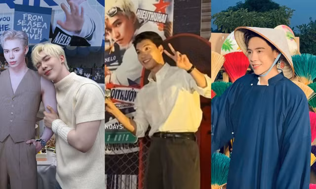 HIEUTHUHAI fanchant cùng fan, Quang Hùng MasterD hỏi thăm fan nhí tại food truck