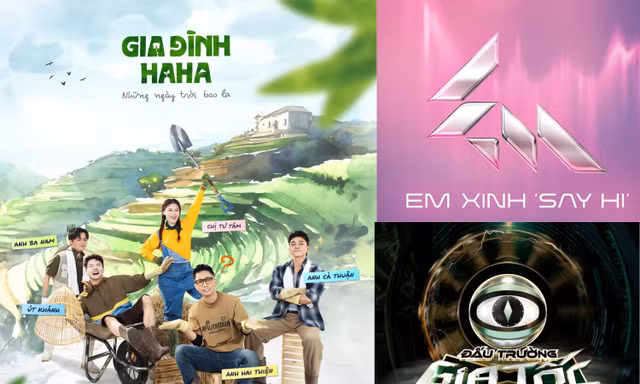 Gia Đình Haha bị soi vì gắn hashtag Em Xinh "Say Hi" và Đấu Trường Gia Tốc