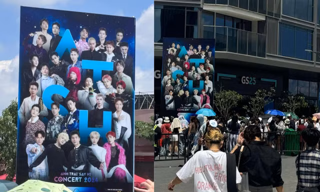 Poster concert Anh Trai Say Hi thiếu một "anh trai", bố cục thiết kế gây thất vọng