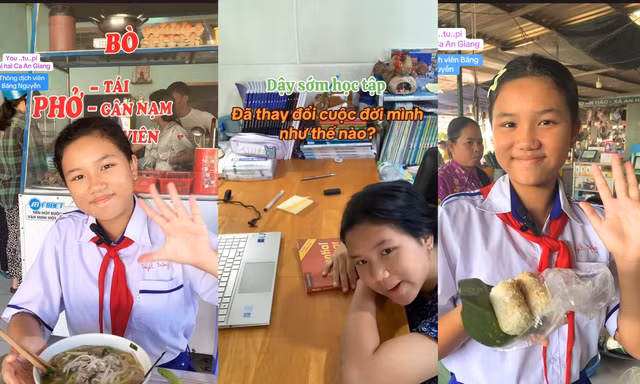 Nữ sinh An Giang "bắn tiếng Anh" giới thiệu ẩm thực Việt Nam khiến netizen thán phục