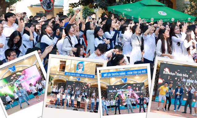 Thầy cô hát "Tình Đầu Quá Chén" phiên bản Tình bạn khiến học sinh phấn khích