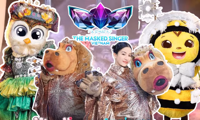 Chung kết "The Masked Singer Vietnam": Hippo Happy lộ diện, kết quả Top 3 gây tranh cãi