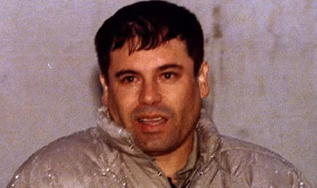 Trùm ma túy El Chapo năm 2000.