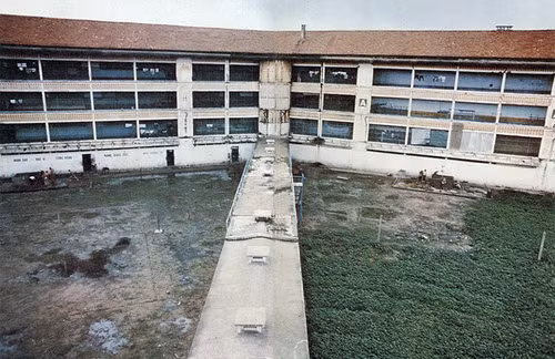 Phía trong trại giam Chí Hòa trước năm 1975. Ảnh: ST.