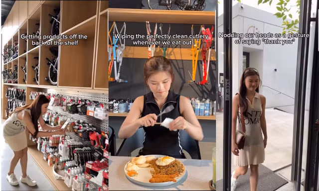 Netizen bật cười và gật gù trước đoạn clip về những thói quen của người châu Á