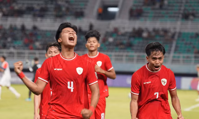 U19 Indonesia thắng nhọc U19 Campuchia, đặt một chân vào bán kết U19 Đông Nam Á 2024
