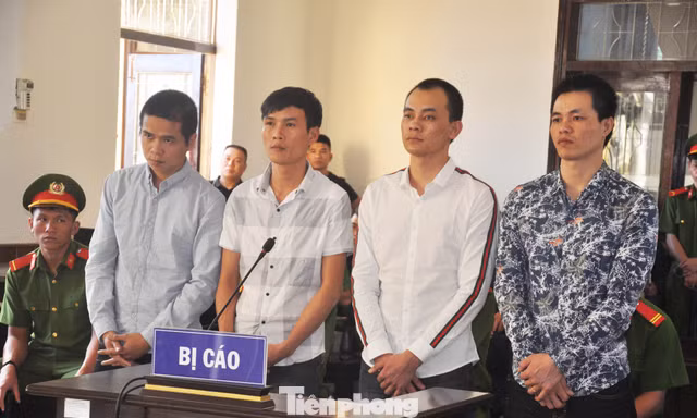 Các bị cáo trước Tòa