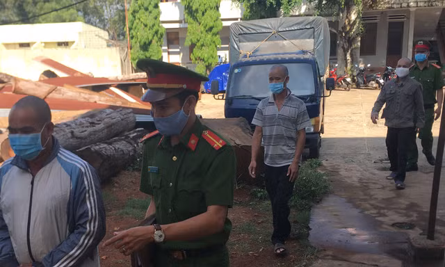 3 đối tượng hủy hoại rừng bị bắt