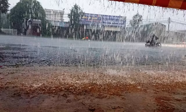Cơn mưa lớn chiều ngày 30/5 tại TP Buôn Ma Thuột