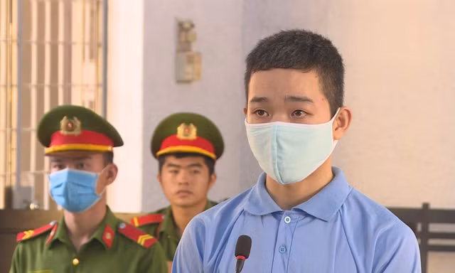 Bị cáo Hải tại phiên tòa sơ thẩm