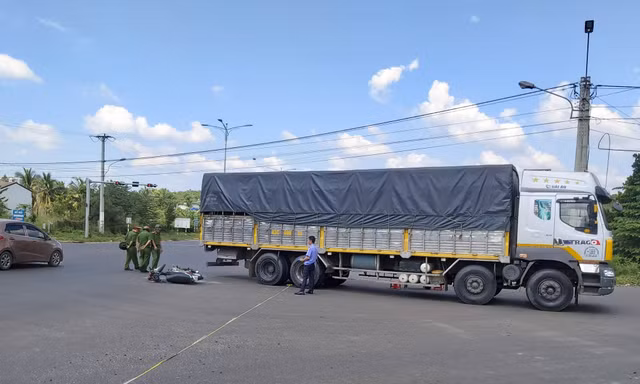 Hiện trường vụ tai nạn giao thông